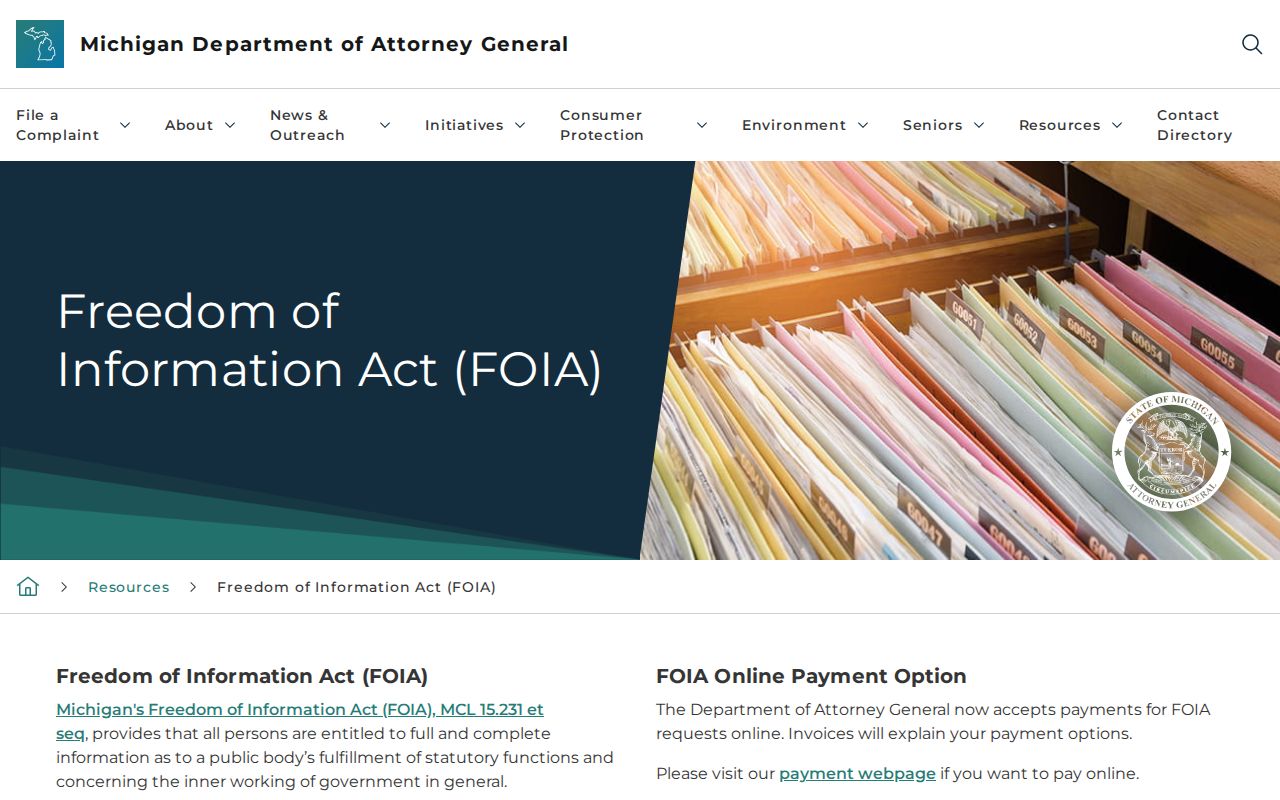 Michigan FOIA timing for Isabella County arrest records